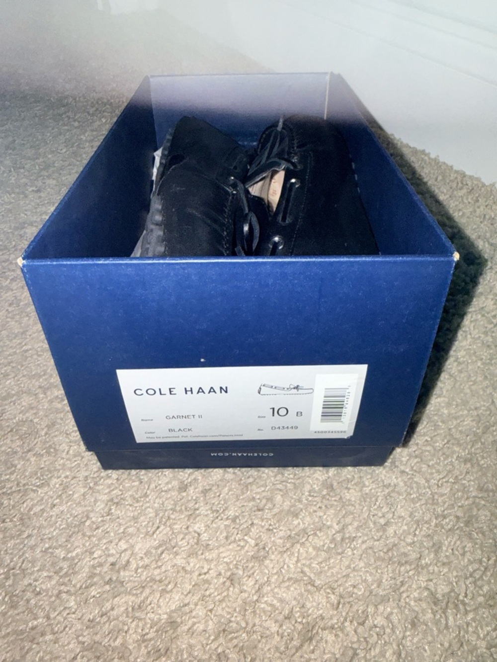 Cole Haan Black Leather Women’s Driving Loafers - Picture 5 of 6